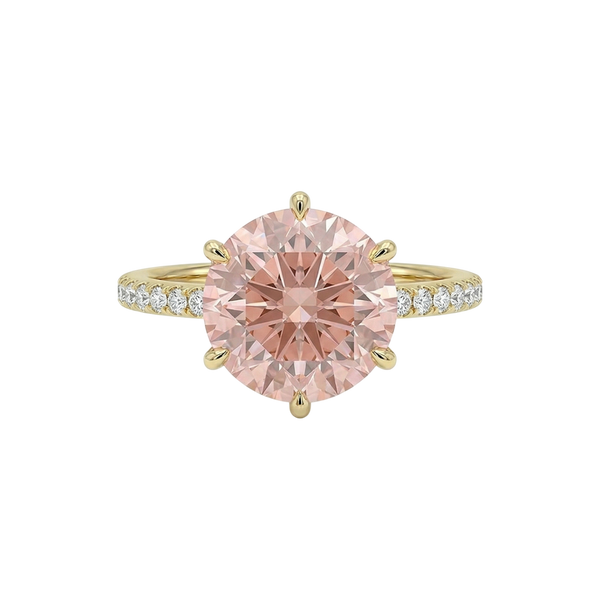 Fancy Lab Diamond Ring