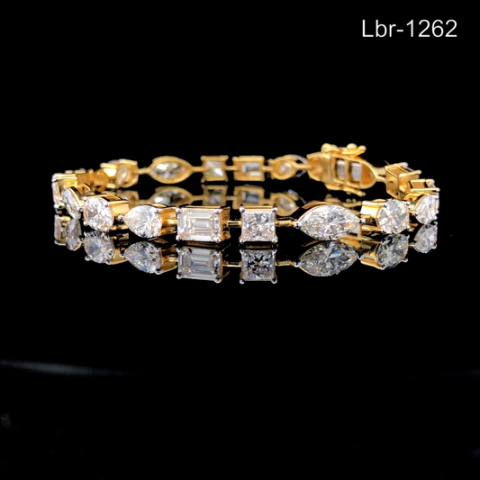 Diamond Tennis Bracelet Statement Bracelet Classic Bridal Jewelry Luxury Gift for Her Anniversary Jewelry.